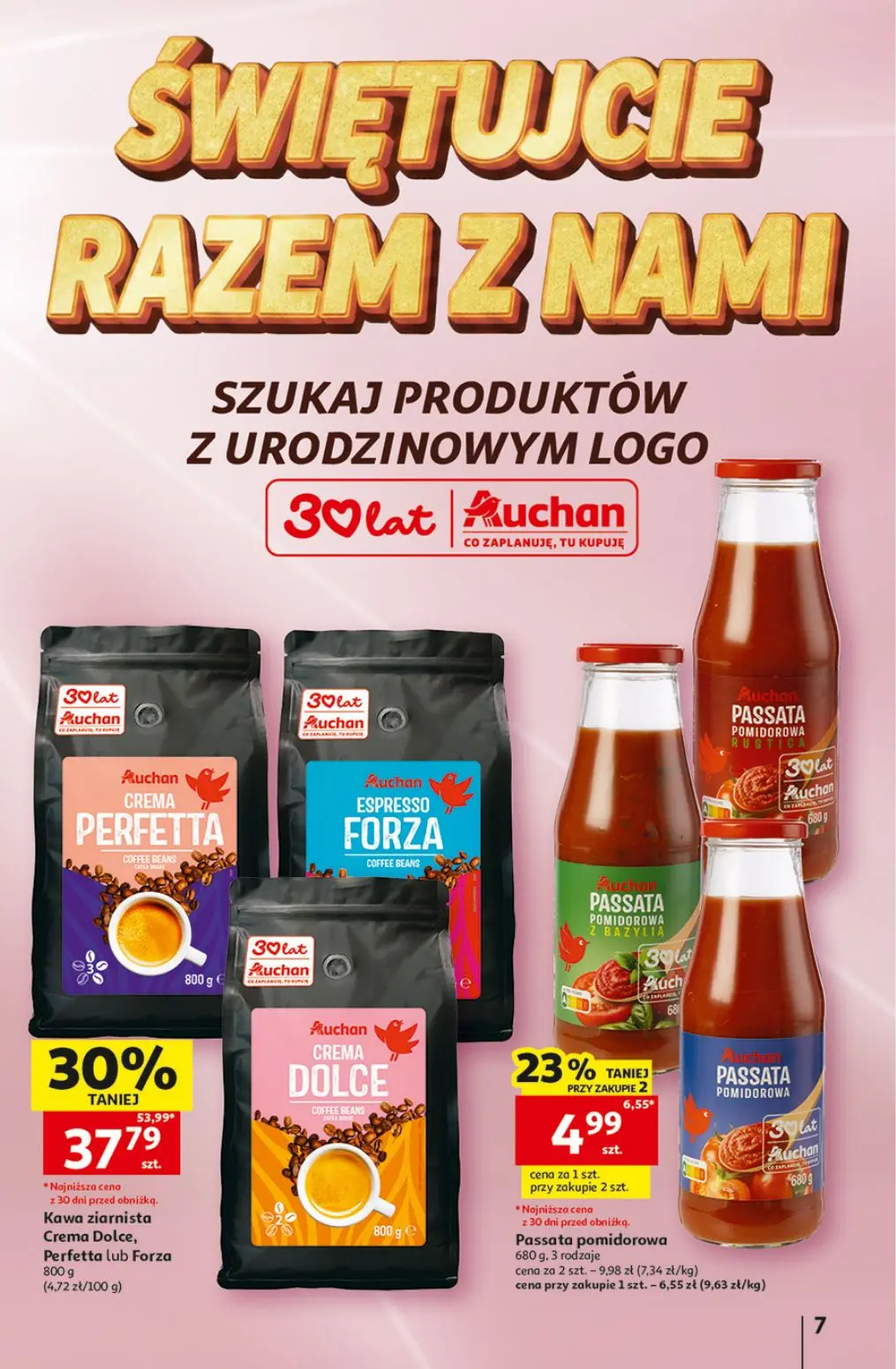 gazetka promocyjna Auchan Urodzinowe Hity Cenowe - Strona 7