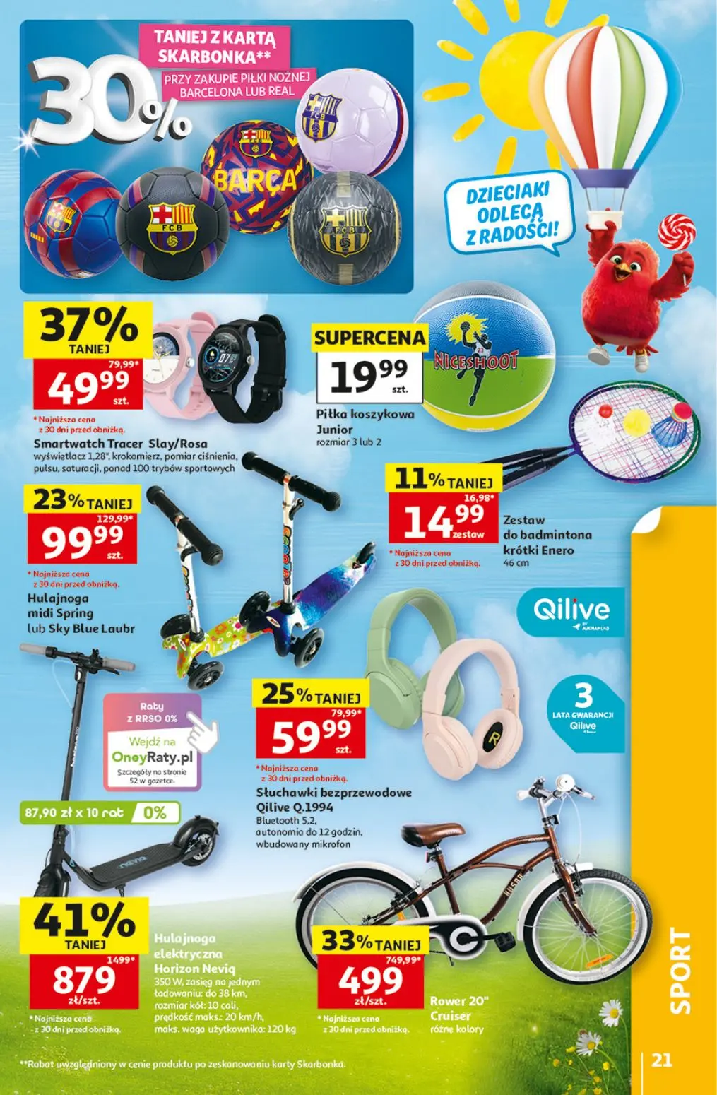 gazetka promocyjna Auchan Urodzinowe Hity Cenowe - Strona 21