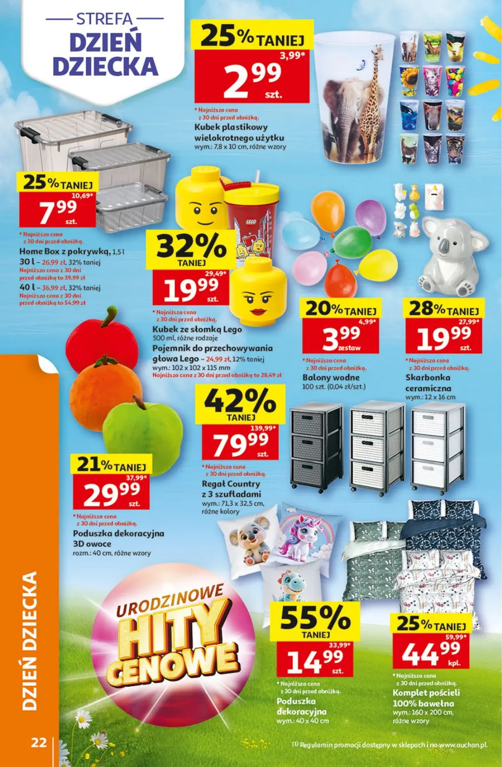 gazetka promocyjna Auchan Urodzinowe Hity Cenowe - Strona 22