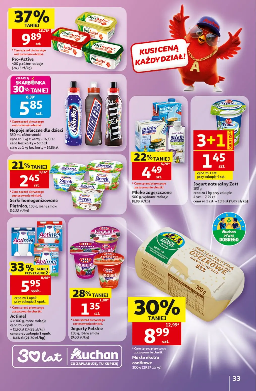 gazetka promocyjna Auchan Urodzinowe Hity Cenowe - Strona 33
