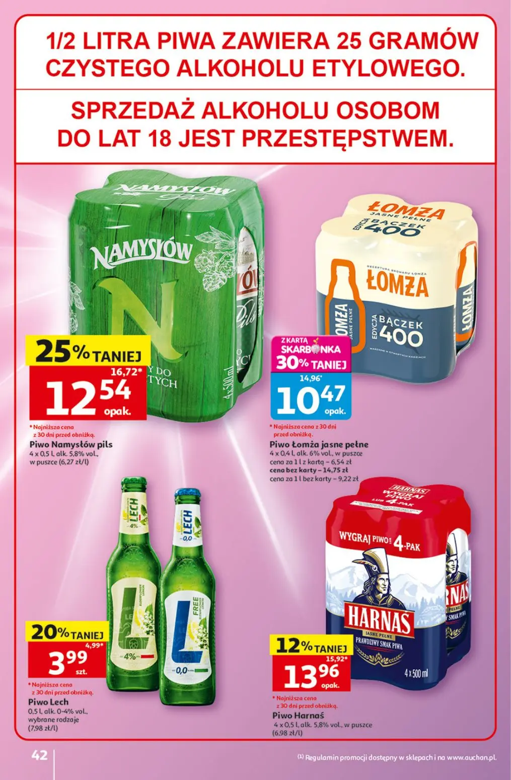 gazetka promocyjna Auchan Urodzinowe Hity Cenowe - Strona 42