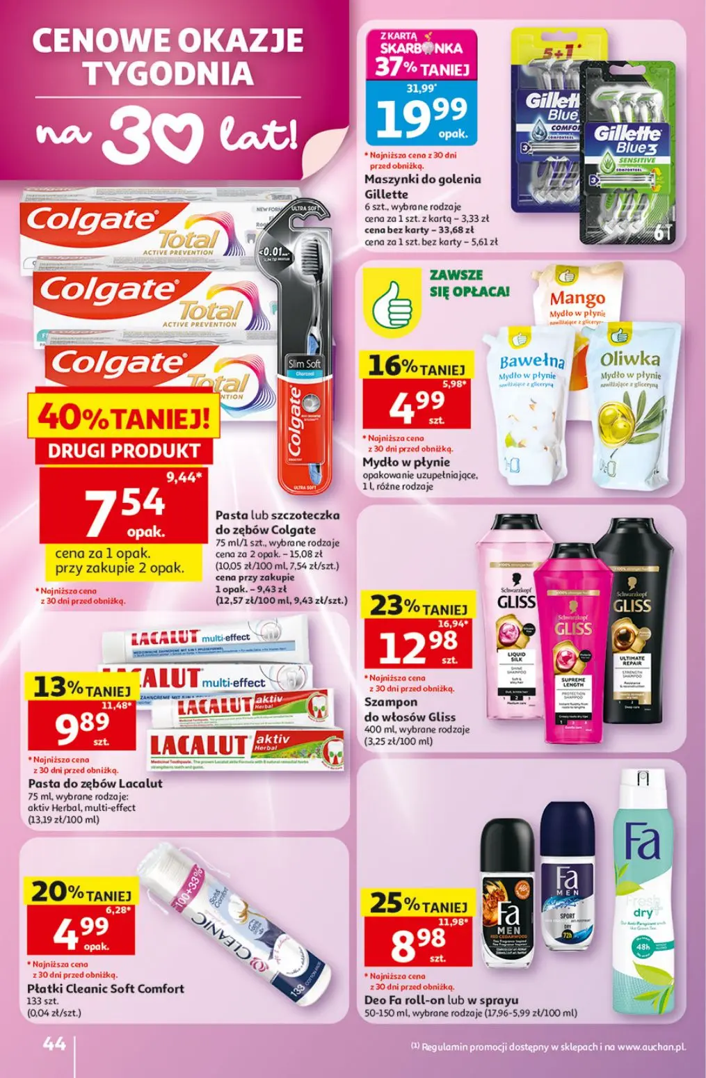 gazetka promocyjna Auchan Urodzinowe Hity Cenowe - Strona 44