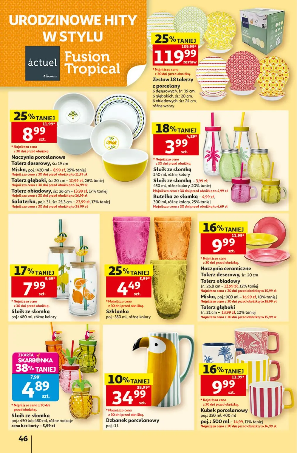 gazetka promocyjna Auchan Urodzinowe Hity Cenowe - Strona 46
