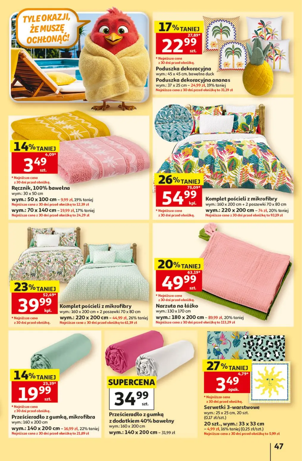 gazetka promocyjna Auchan Urodzinowe Hity Cenowe - Strona 47