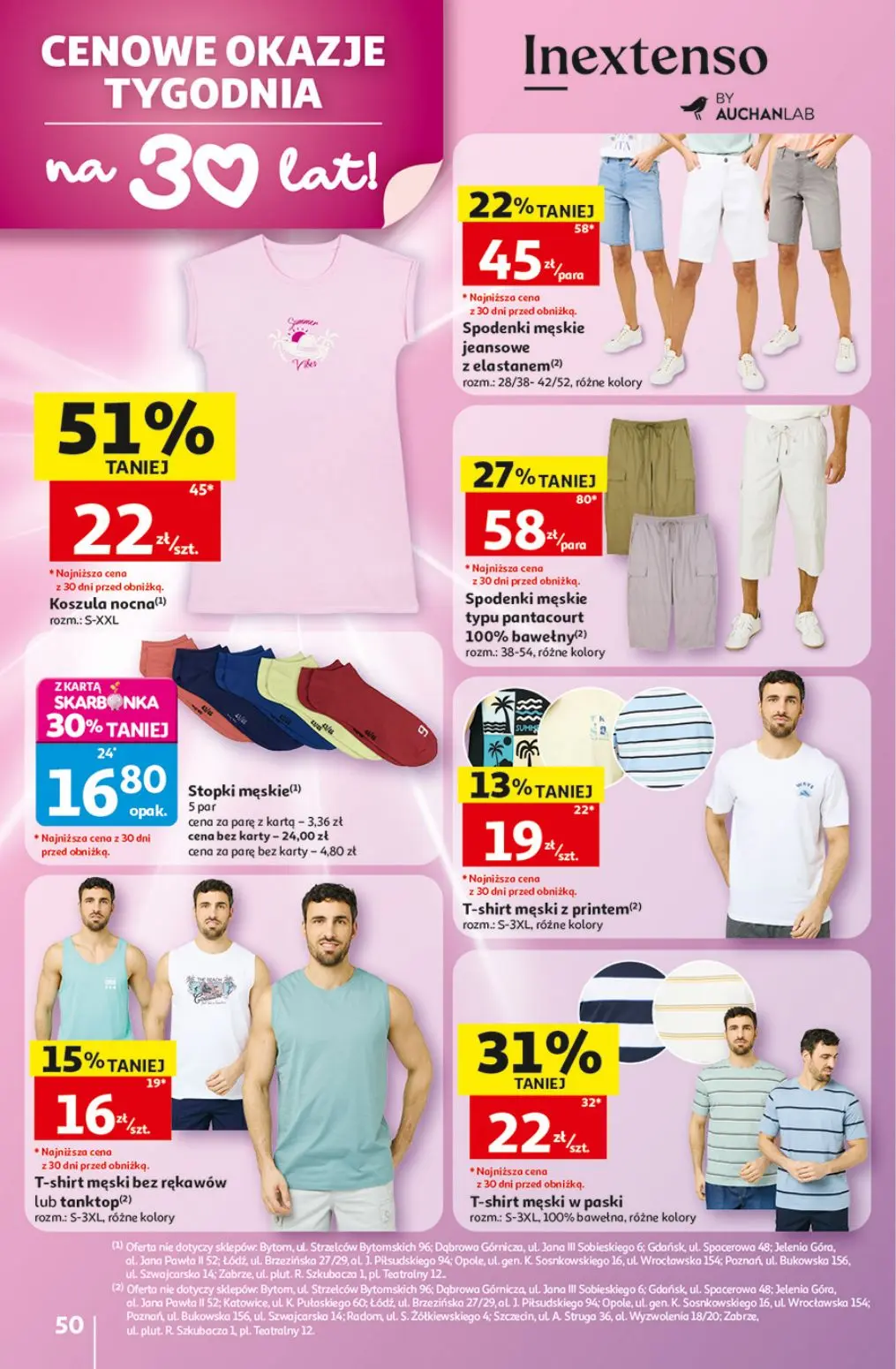 gazetka promocyjna Auchan Urodzinowe Hity Cenowe - Strona 50