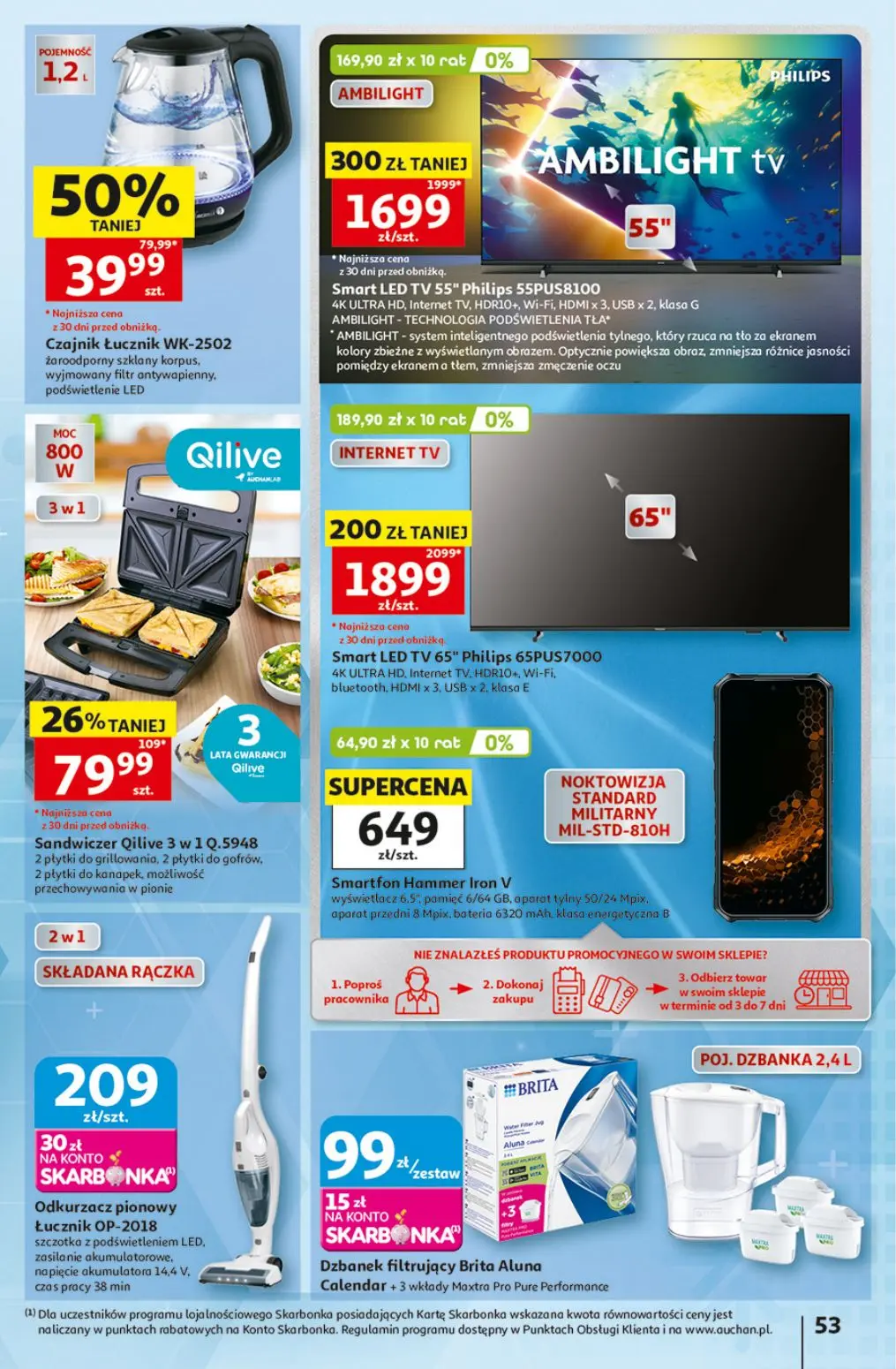 gazetka promocyjna Auchan Urodzinowe Hity Cenowe - Strona 53