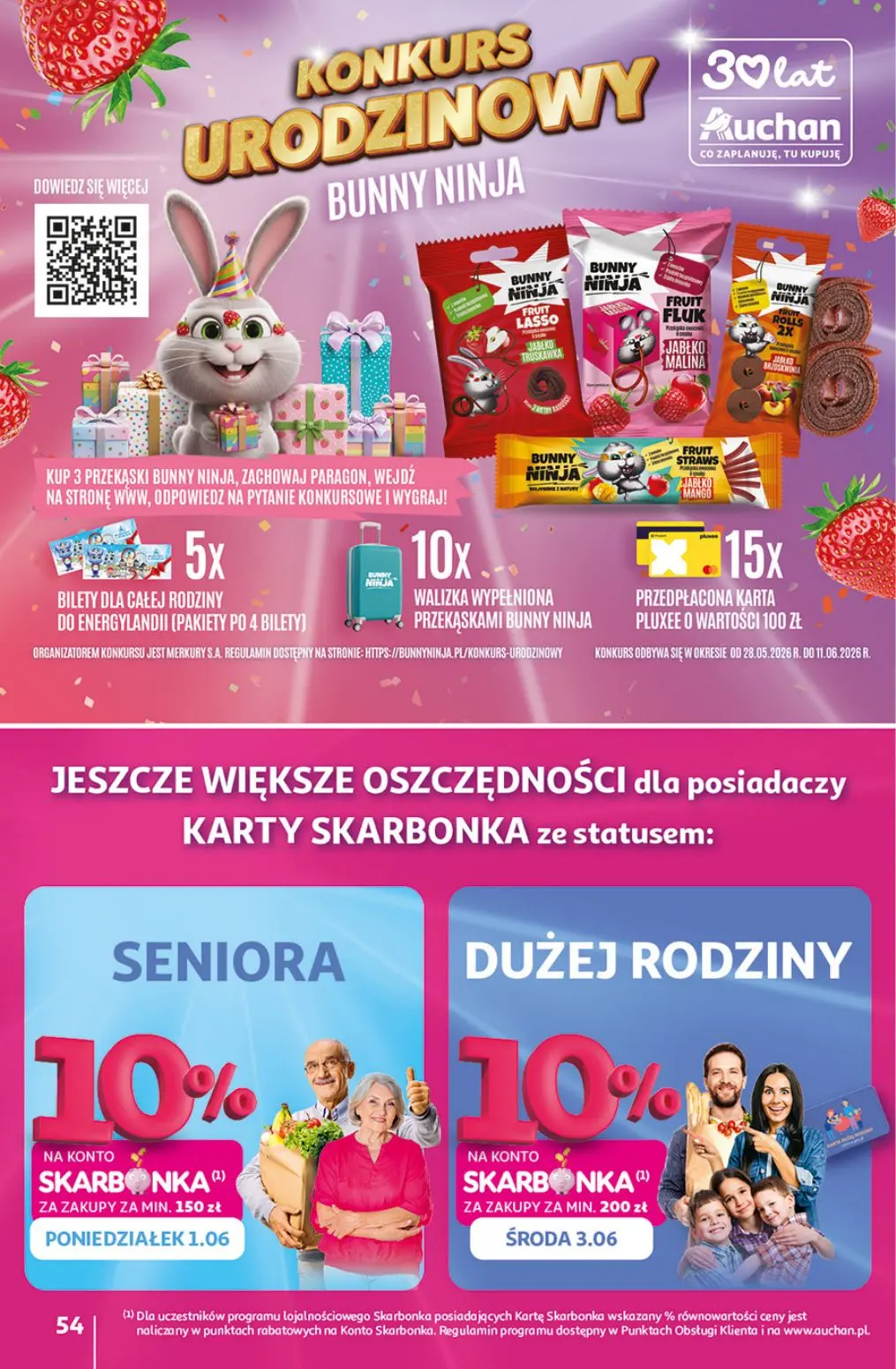 gazetka promocyjna Auchan Urodzinowe Hity Cenowe - Strona 54