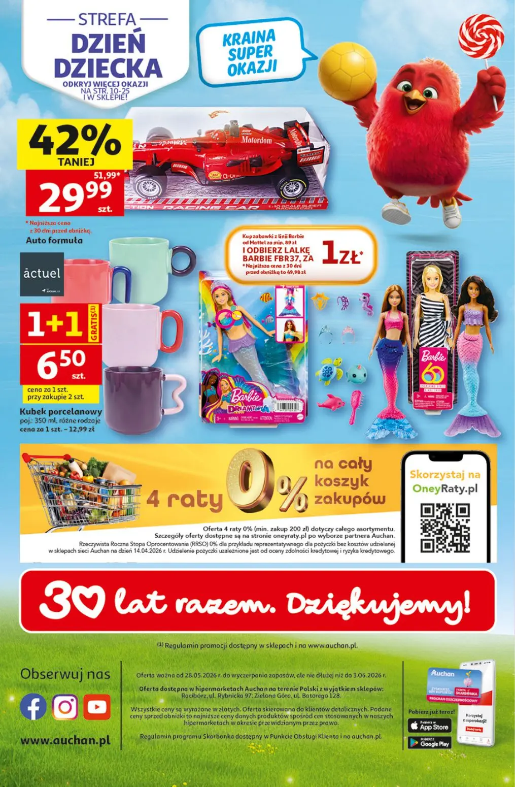 gazetka promocyjna Auchan Urodzinowe Hity Cenowe - Strona 57