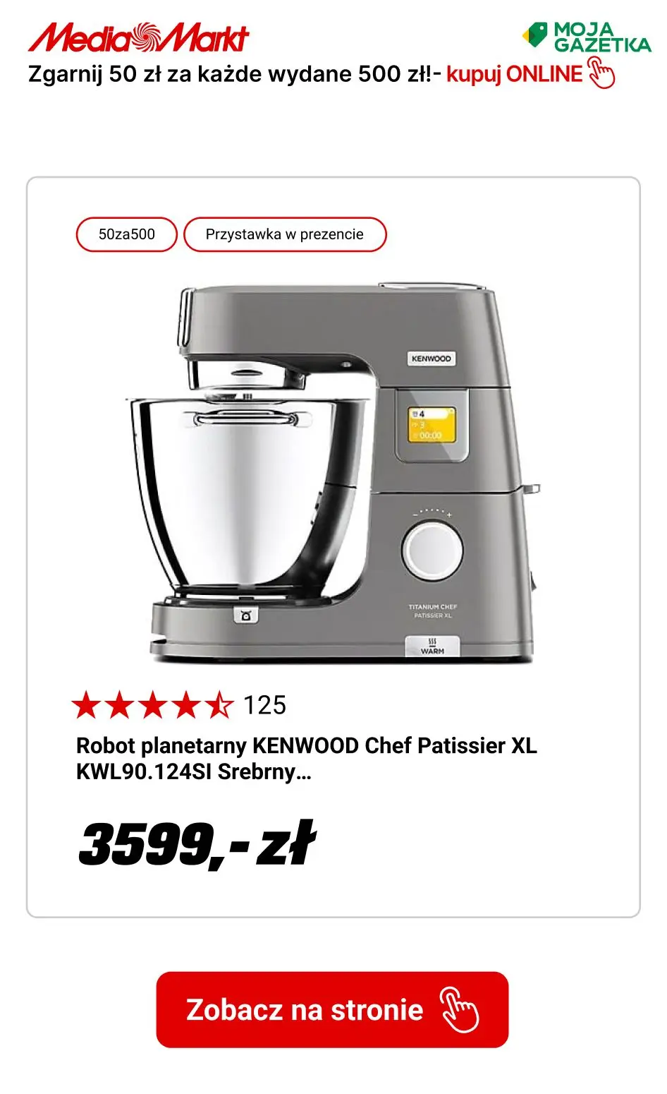 gazetka promocyjna Media Markt Zgarnij 50 zł zniżki za każde wydane 500 zł, przy zakupie min. 2 różnych produktów! - Strona 10