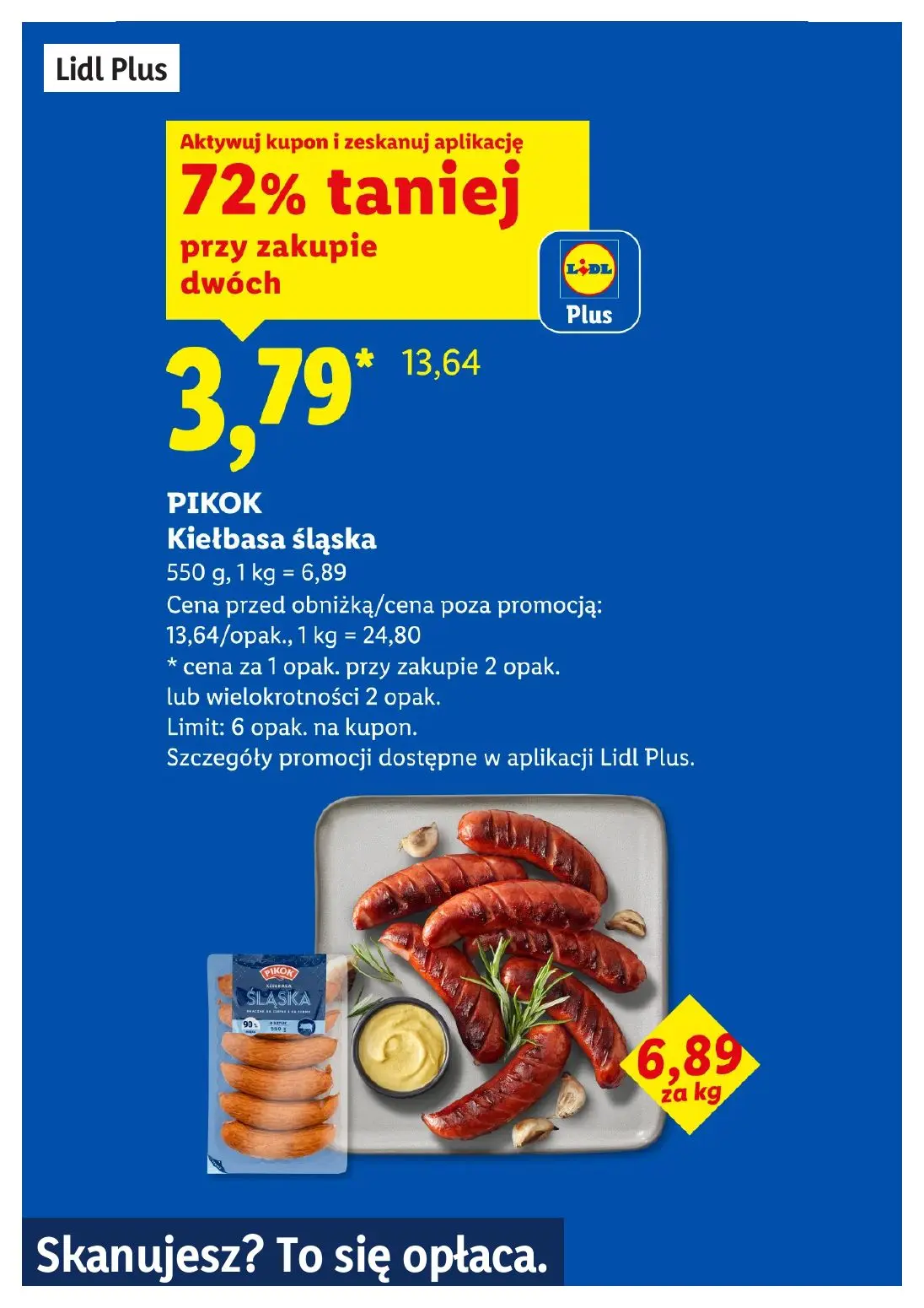 gazetka promocyjna LIDL Lidl plus. Skanujesz - To się opłaca - Strona 7