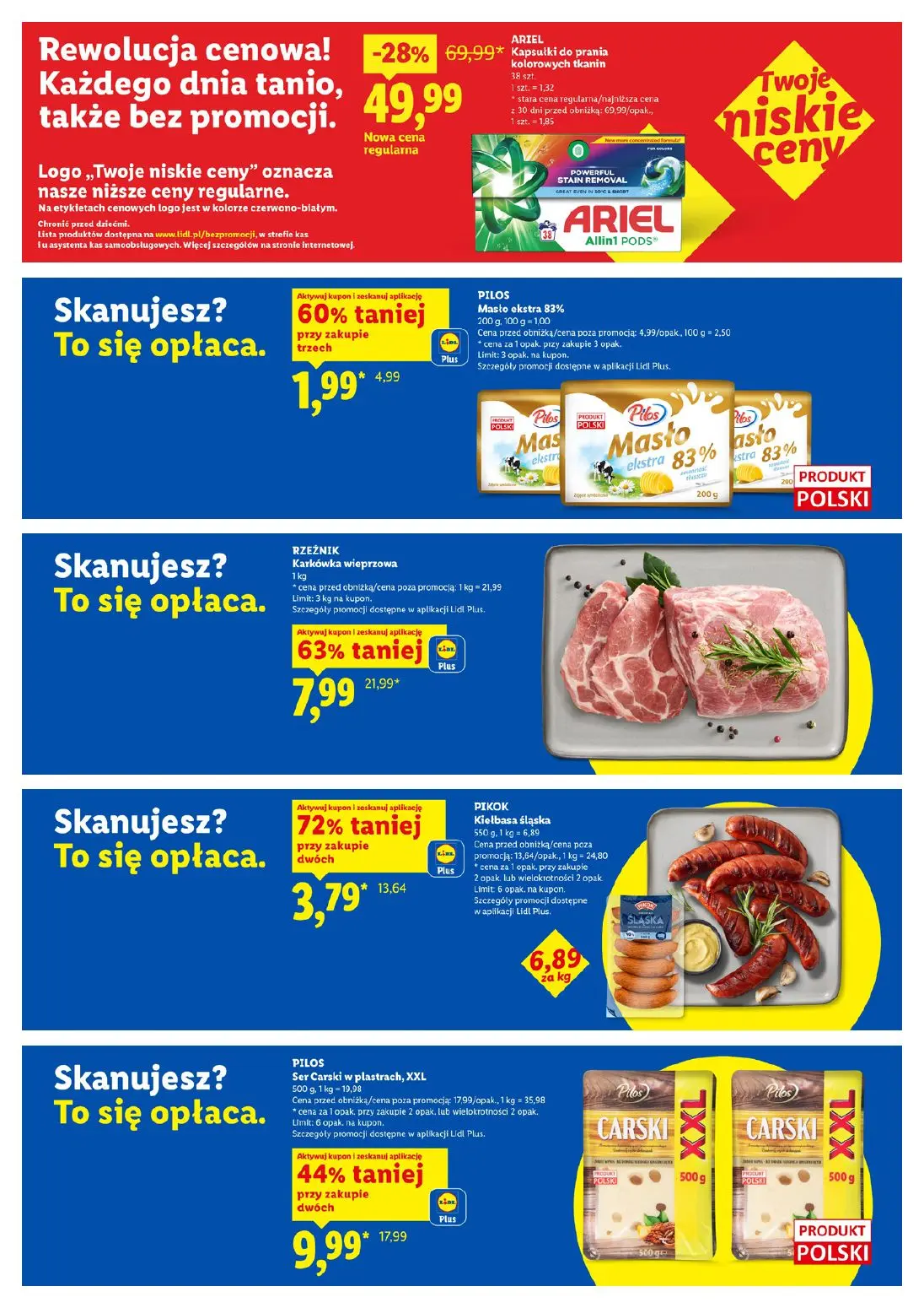 gazetka promocyjna LIDL Lidl plus. Skanujesz - To się opłaca - Strona 22