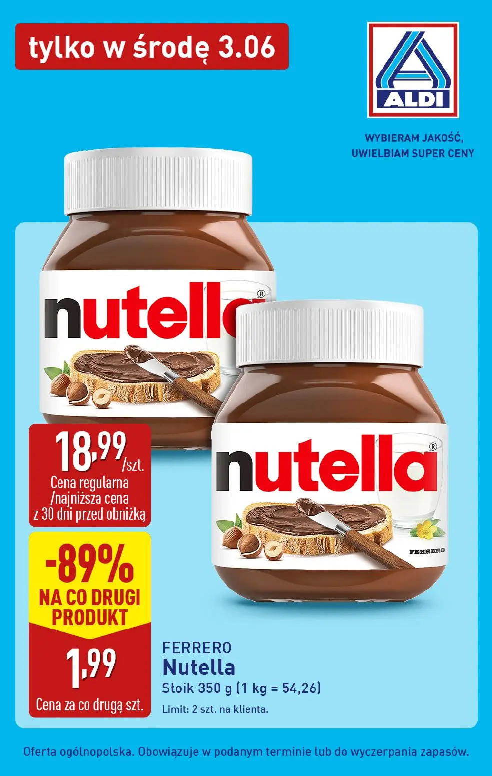gazetka promocyjna ALDI Tylko w ŚRODĘ - Strona 2