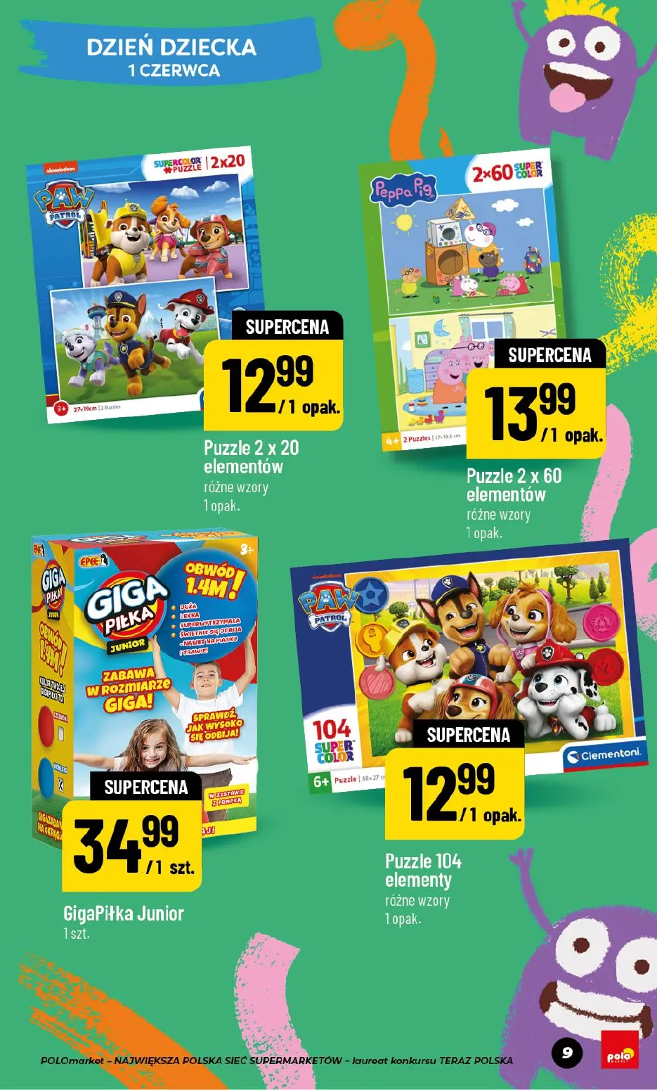 gazetka promocyjna POLOmarket Katalog na Dzień Dziecka 🎁 - Strona 9
