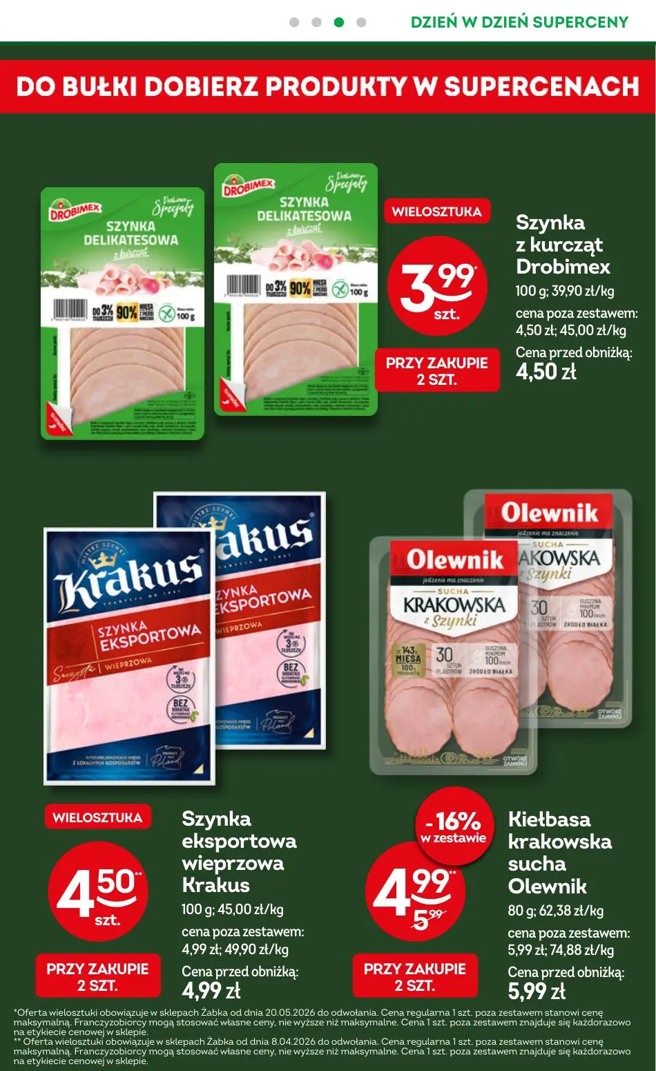 gazetka promocyjna Żabka Codzienne produkty - Strona 6