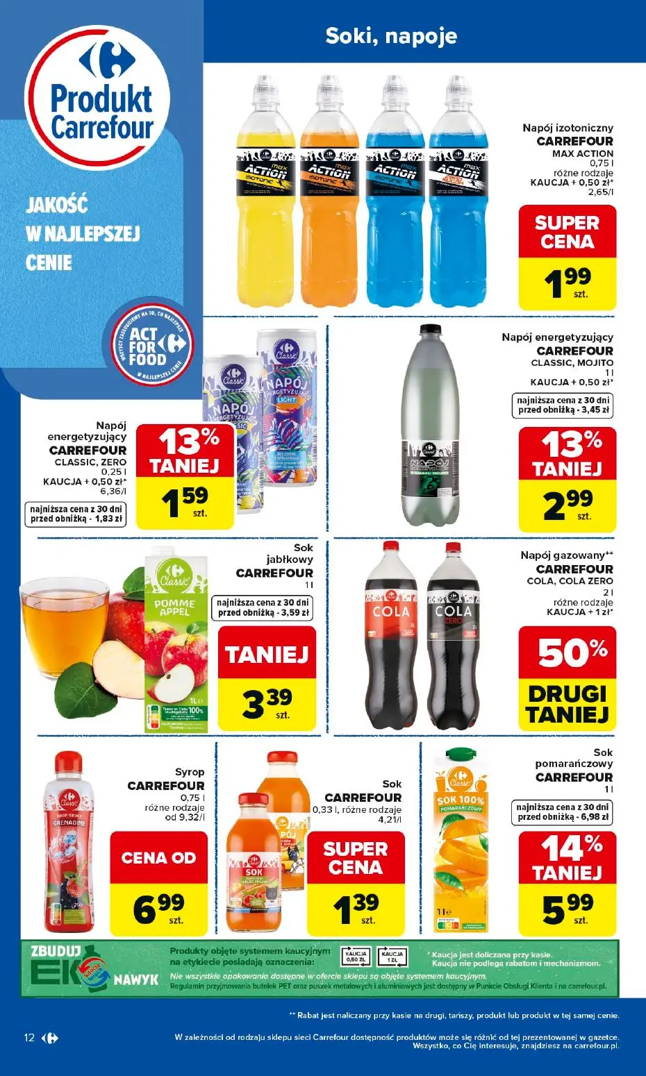 gazetka promocyjna Carrefour Market Wybierz jakość - Strona 12