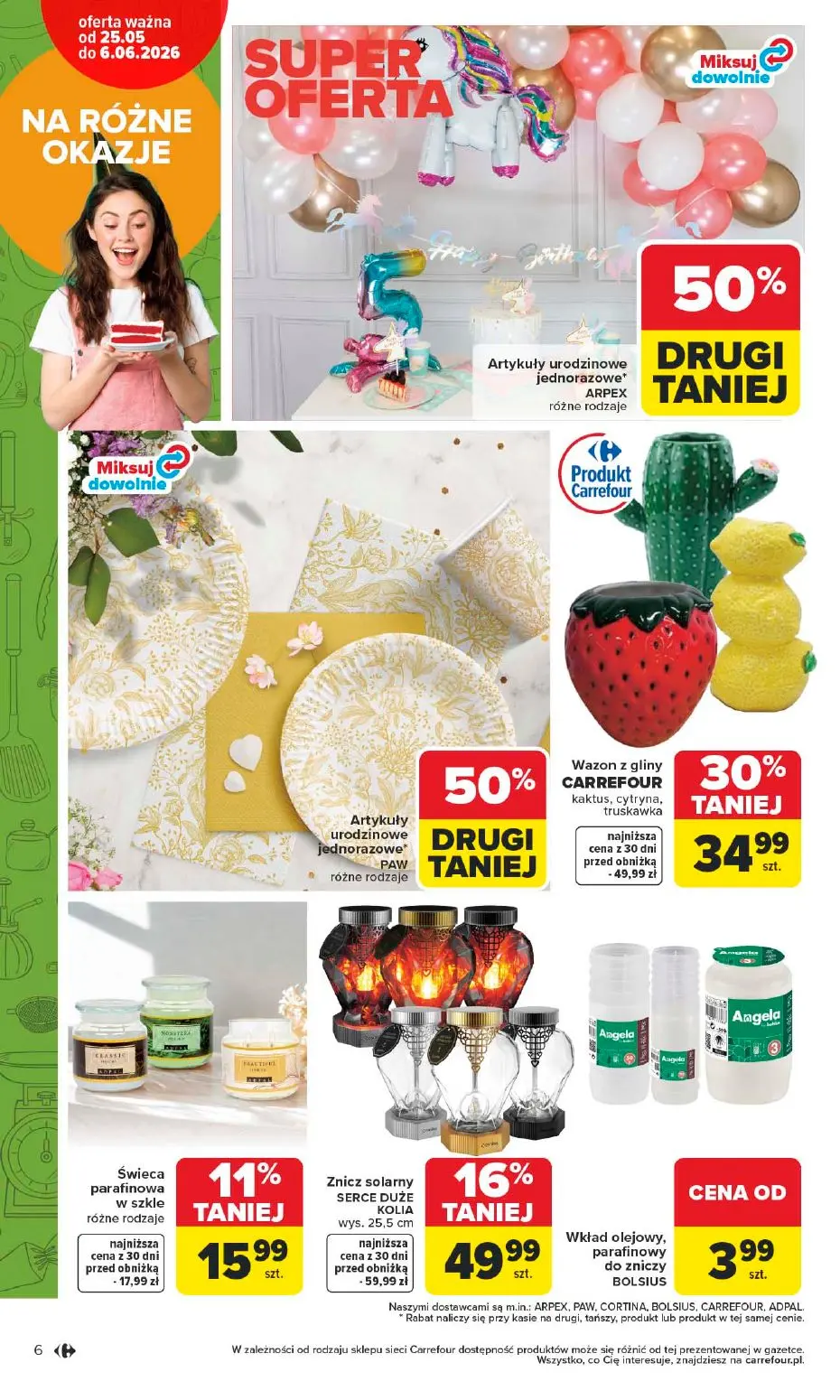 gazetka promocyjna Carrefour Łap super okazje - Dębica - Strona 6