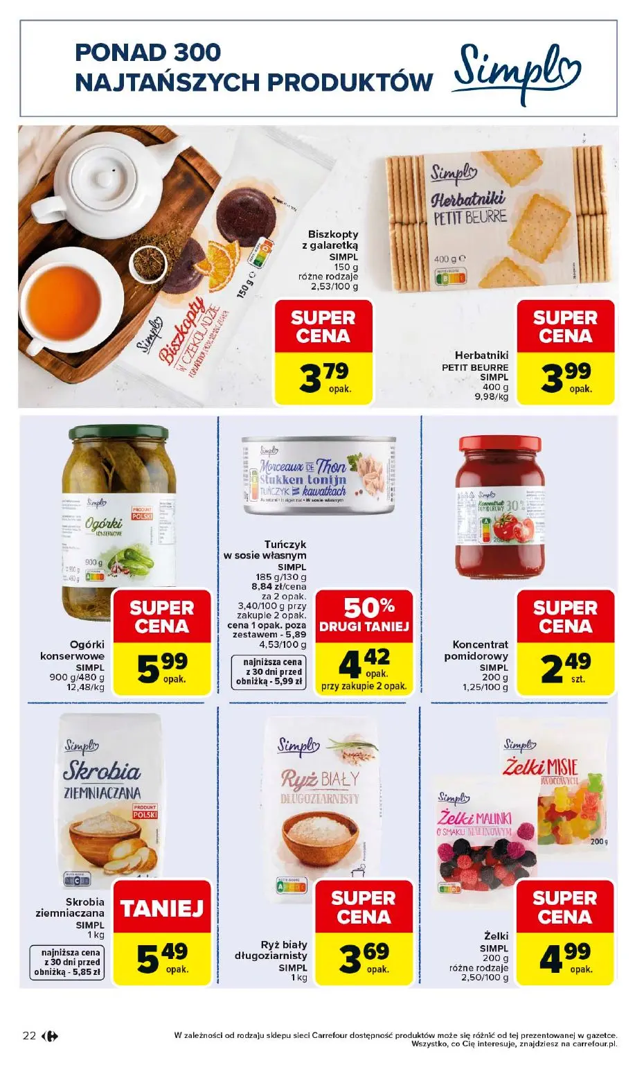 gazetka promocyjna Carrefour Jakość w najlepszej cenie - Strona 22