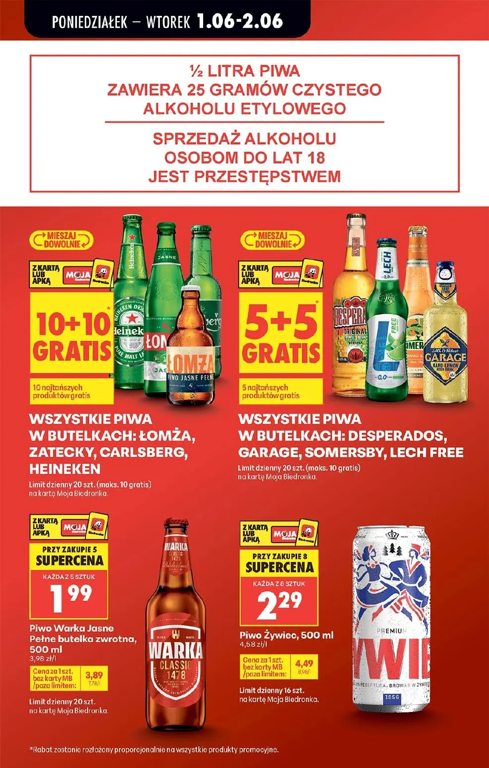 gazetka promocyjna Biedronka Od poniedziałku - Strona 13