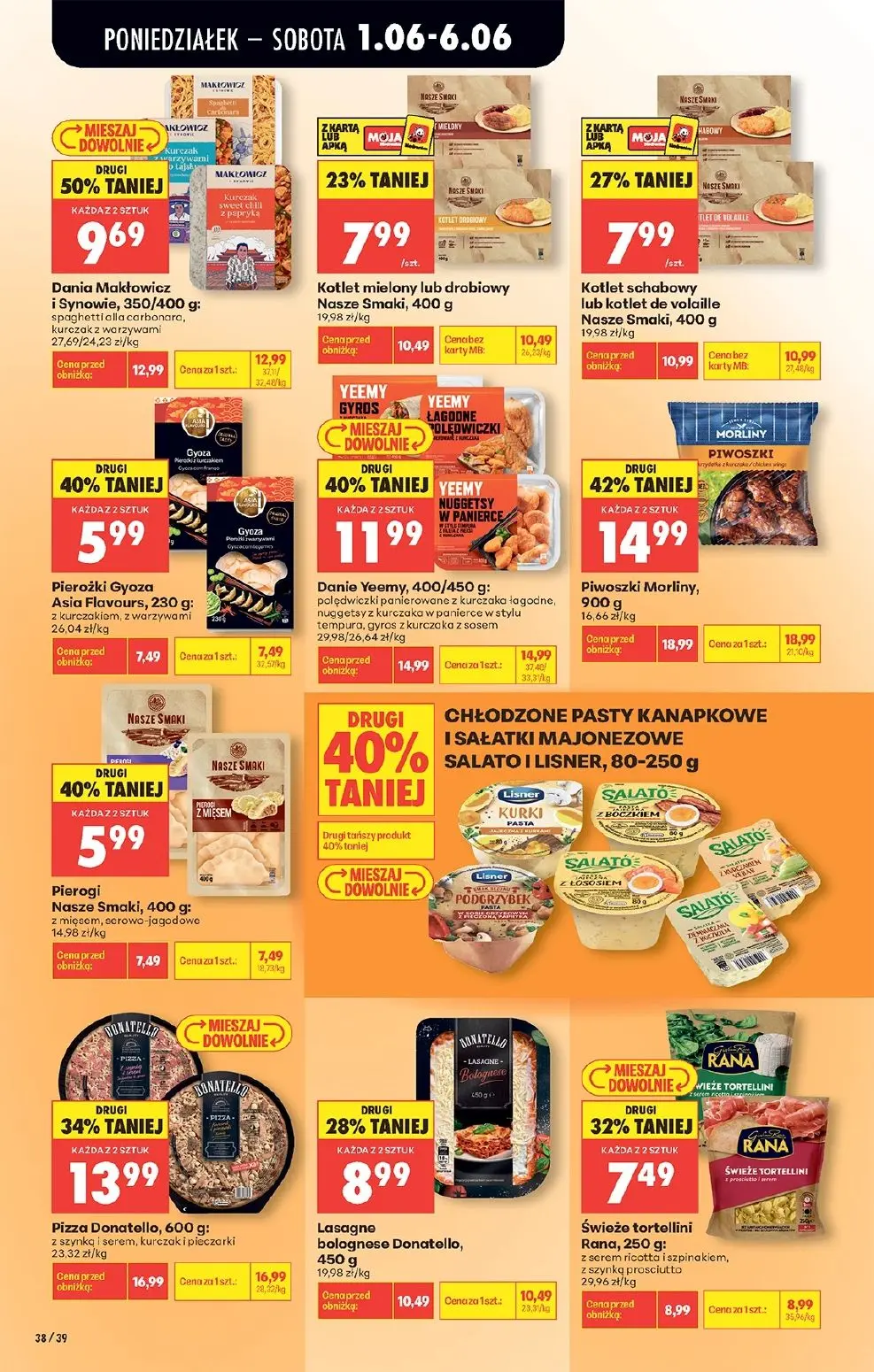 gazetka promocyjna Biedronka Od poniedziałku - Strona 54