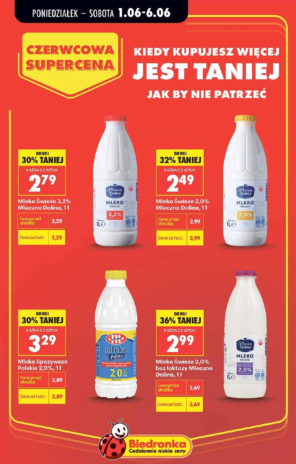 gazetka promocyjna Biedronka Czerwcowa supercena - Strona 2