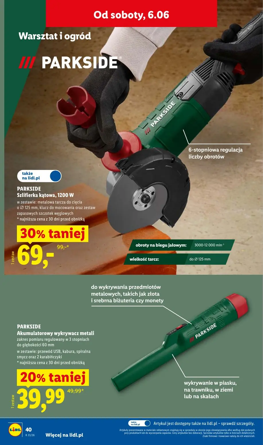 gazetka promocyjna LIDL Od poniedziałku - Strona 44