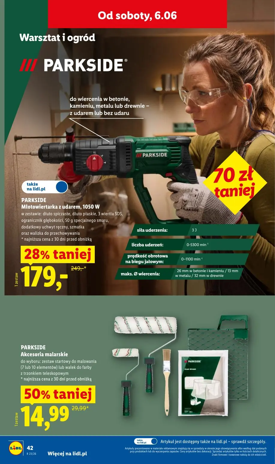 gazetka promocyjna LIDL Od poniedziałku - Strona 46