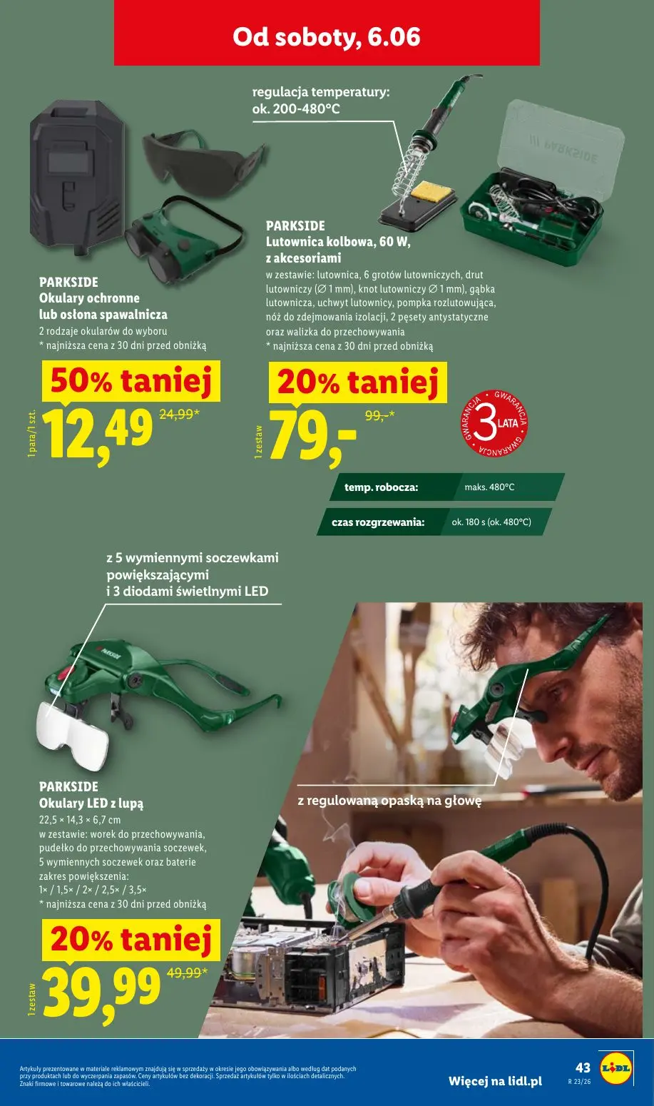 gazetka promocyjna LIDL Od poniedziałku - Strona 47