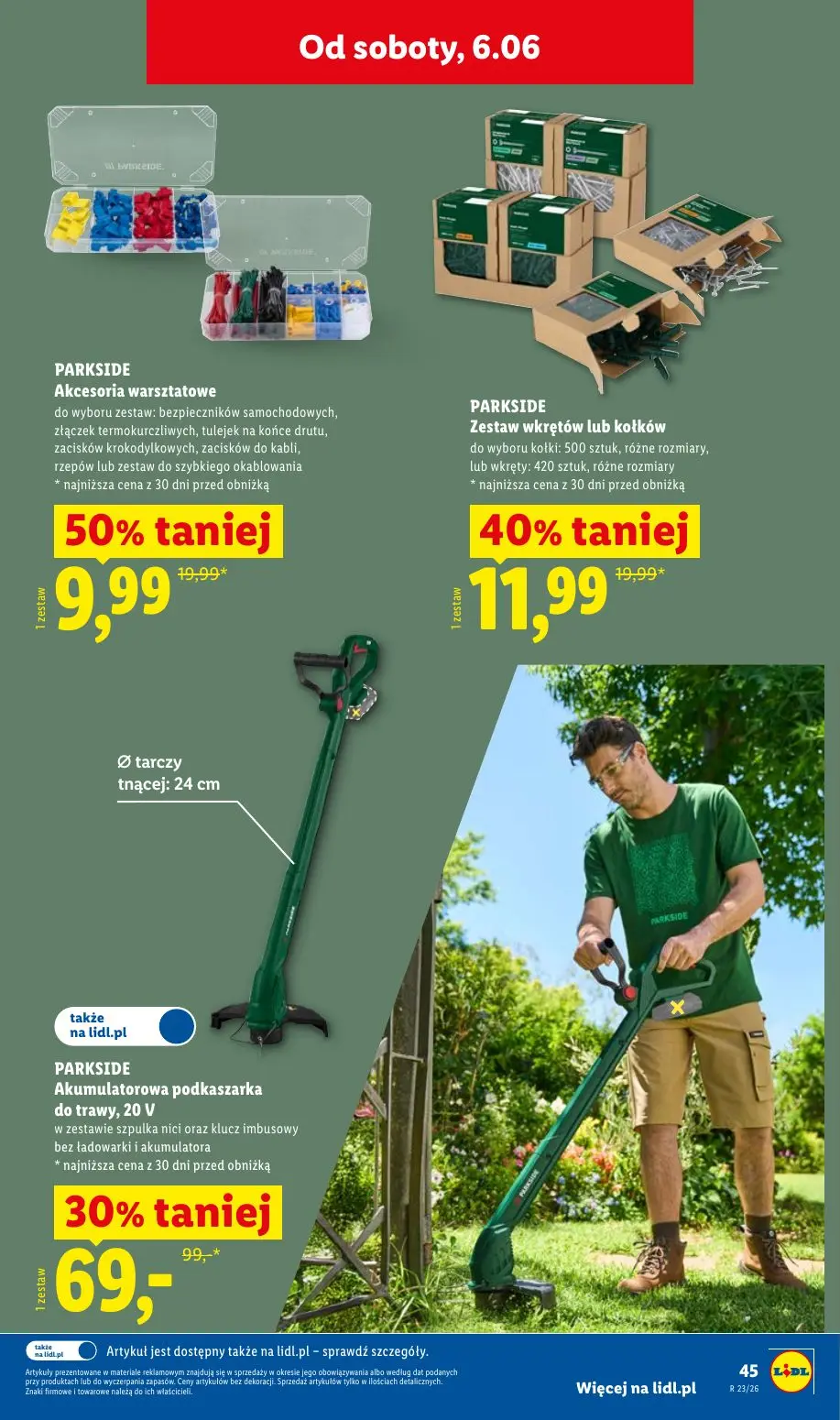 gazetka promocyjna LIDL Od poniedziałku - Strona 49