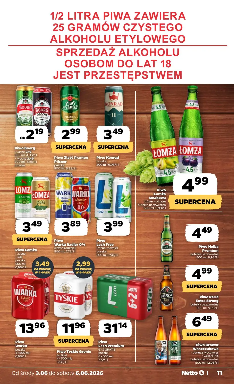 gazetka promocyjna NETTO Gazetka spożywcza - Strona 11