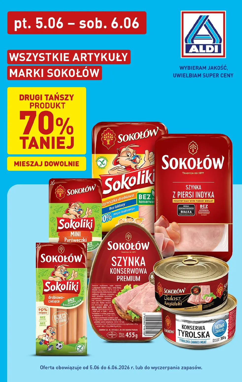 gazetka promocyjna ALDI Tylko w PIĄTEK i SOBOTĘ - Strona 5