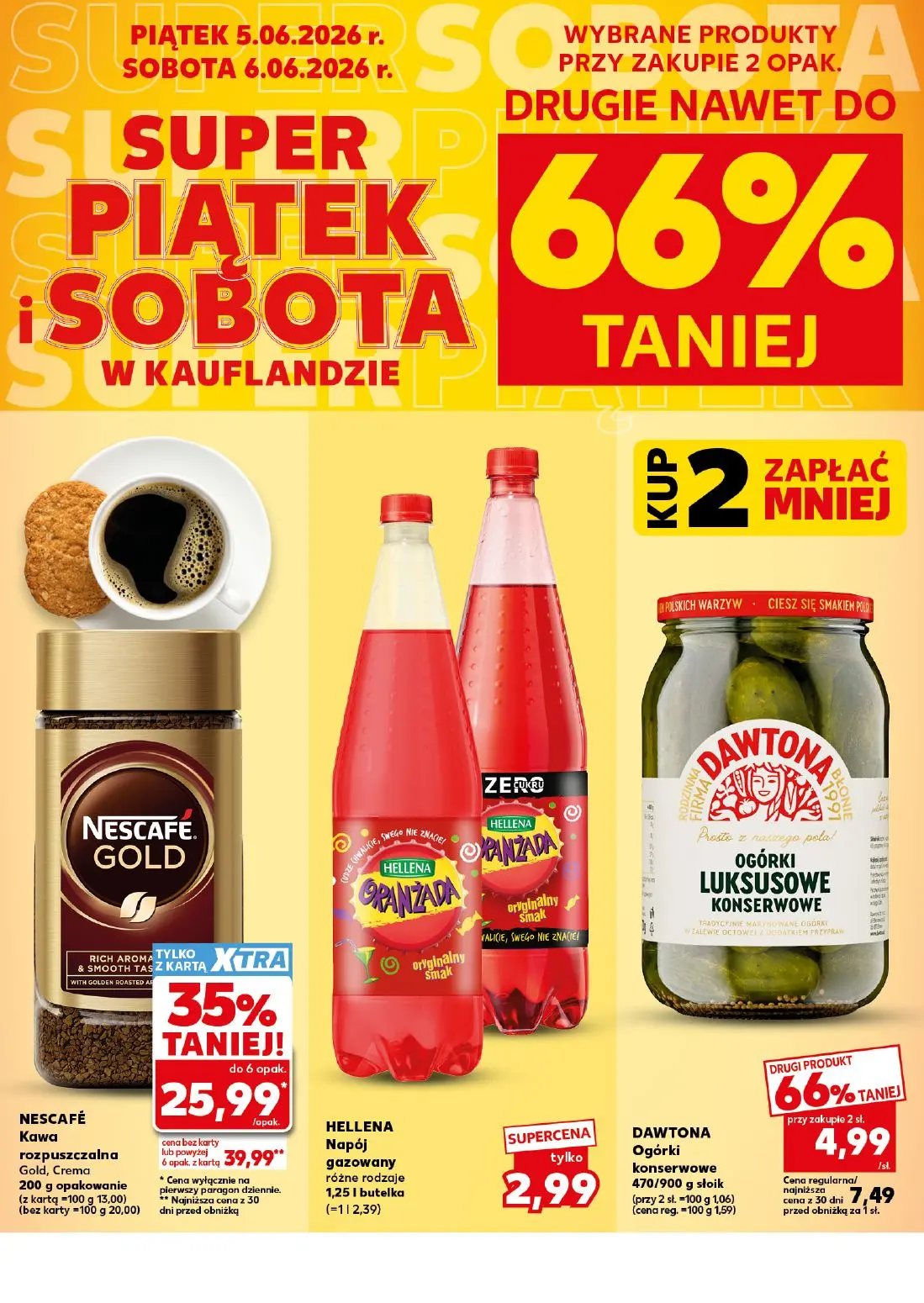 gazetka promocyjna Kaufland Super piątek i sobota! - Strona 4