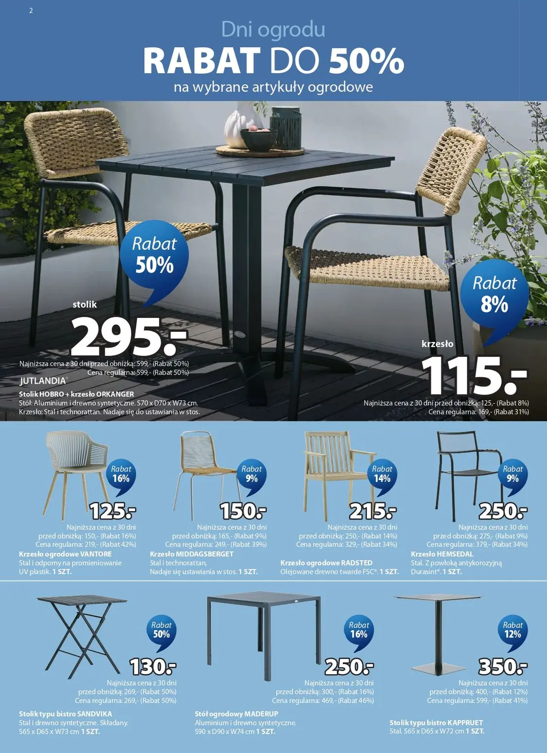 gazetka promocyjna JYSK Świetna oferta do ogrodu - Strona 2
