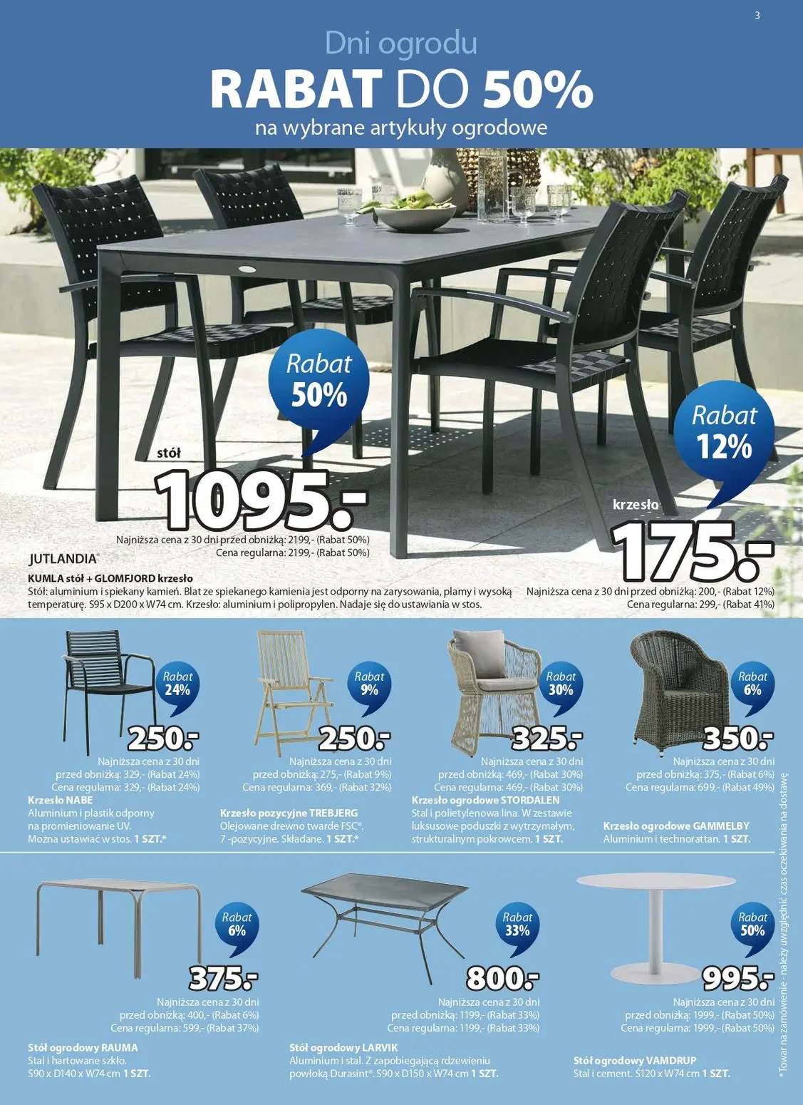 gazetka promocyjna JYSK Świetna oferta do ogrodu - Strona 3