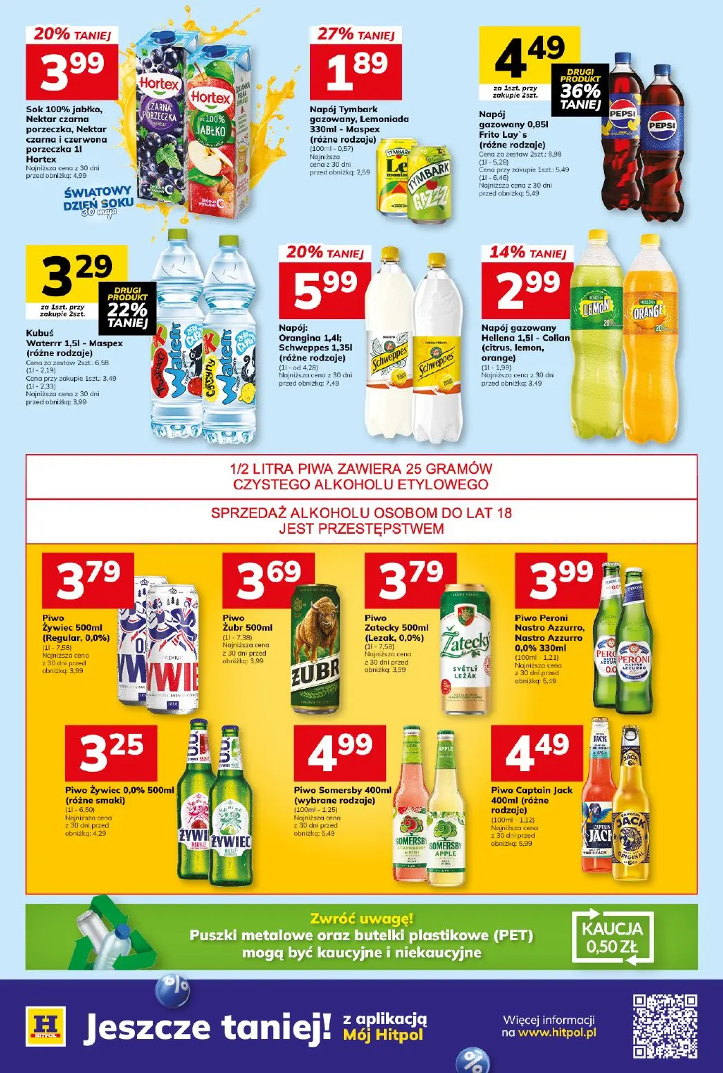 gazetka promocyjna Hitpol Taniej w Super wielopakach  - Strona 10