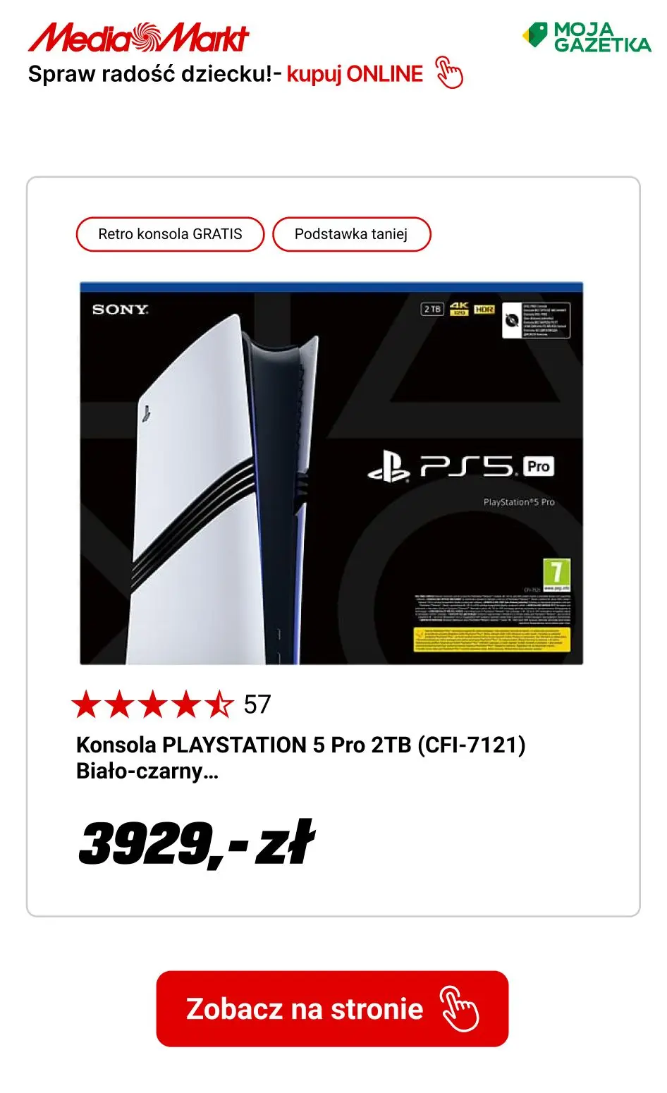 gazetka promocyjna Media Markt Spraw dziecku RADOŚĆ! - Strona 3