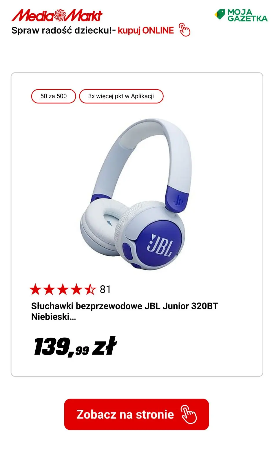 gazetka promocyjna Media Markt Spraw dziecku RADOŚĆ! - Strona 5
