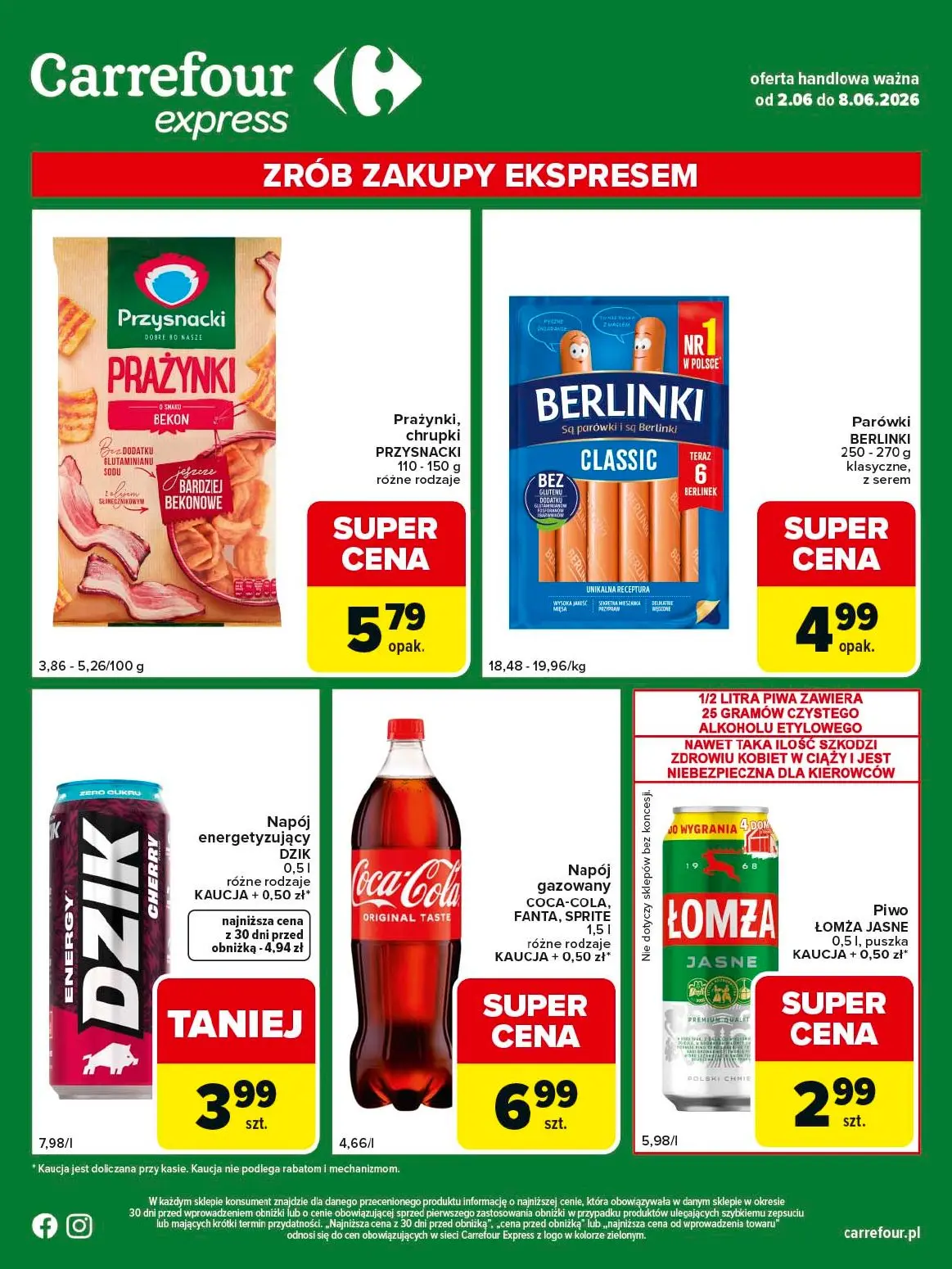 gazetka promocyjna Carrefour Express Zrób zakupy ekspresem - Strona 2