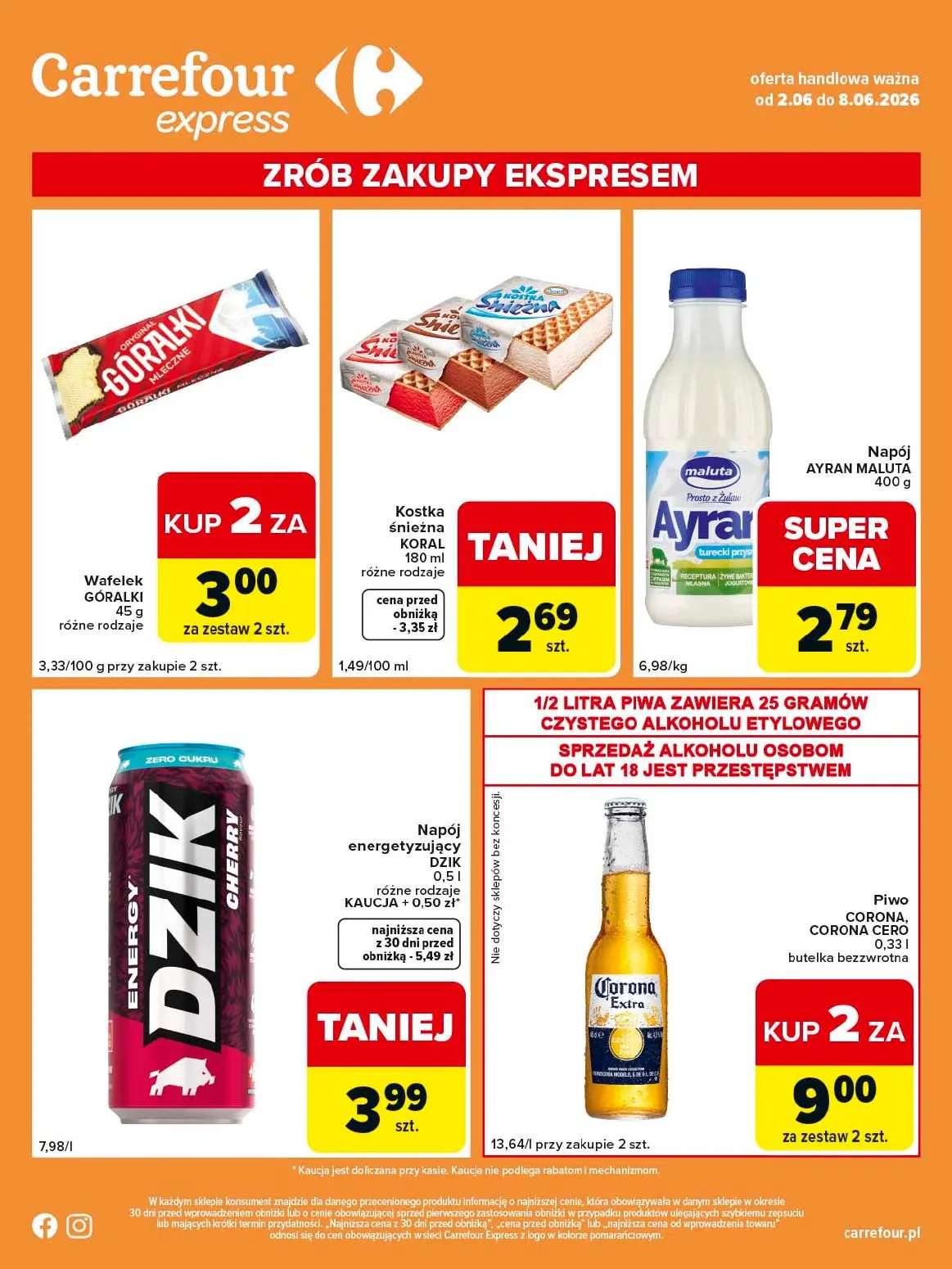 gazetka promocyjna Carrefour Express Zrób zakupy ekspresem - Strona 2
