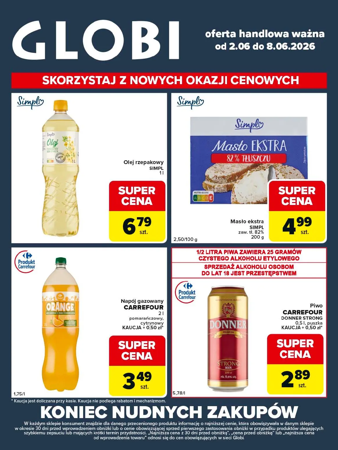 gazetka promocyjna Globi Skorzystaj z nowych okazji cenowych - Strona 2
