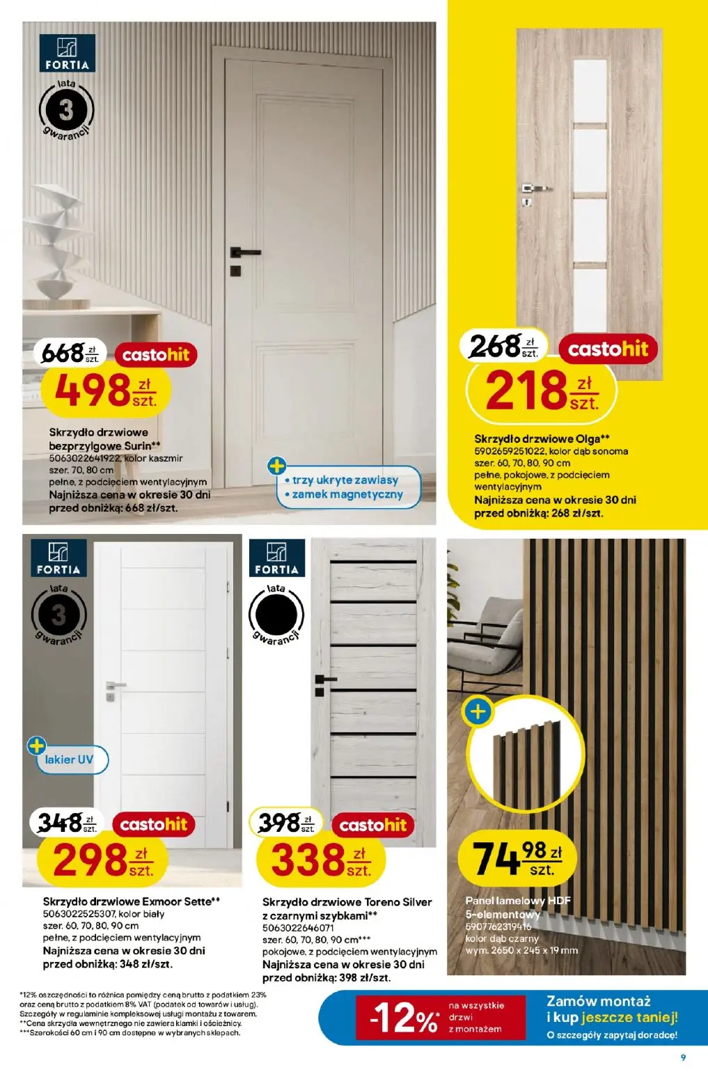 gazetka promocyjna castorama W teorii budowa - Strona 9