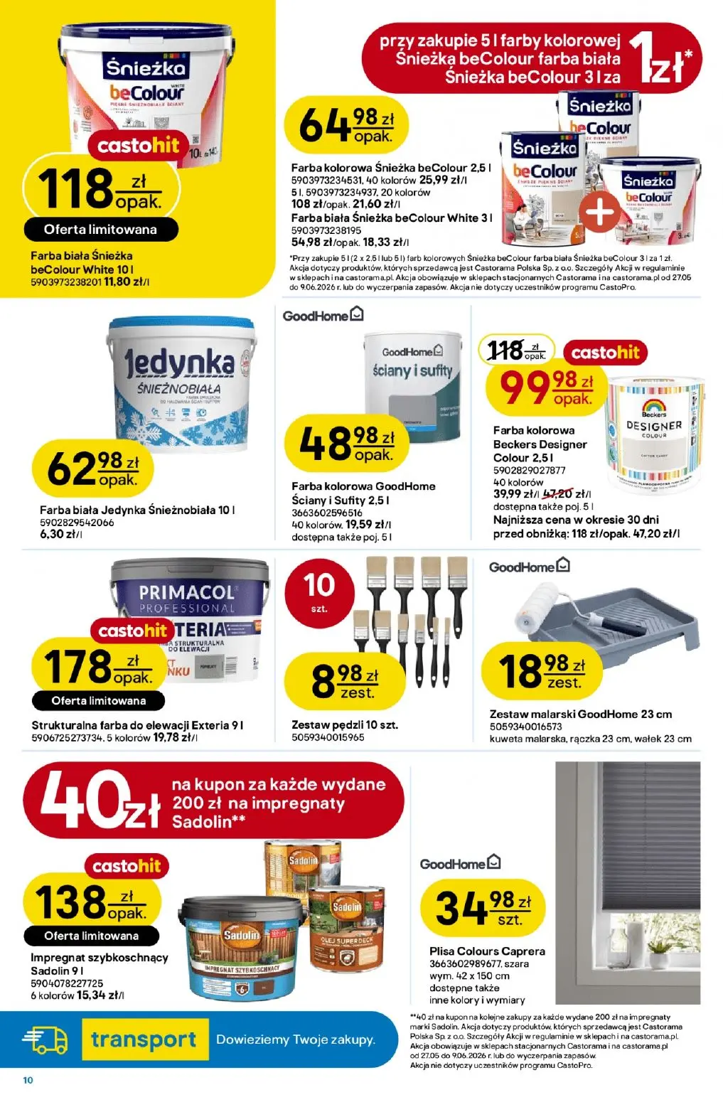 gazetka promocyjna castorama W teorii budowa - Strona 10