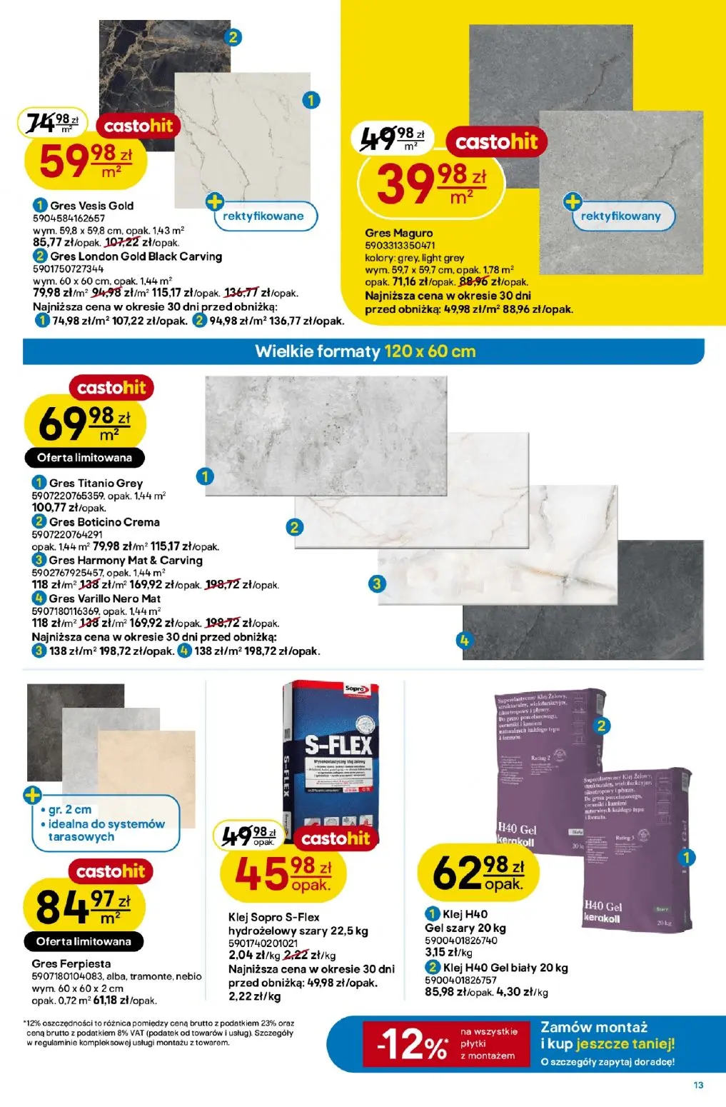 gazetka promocyjna castorama W teorii budowa - Strona 13