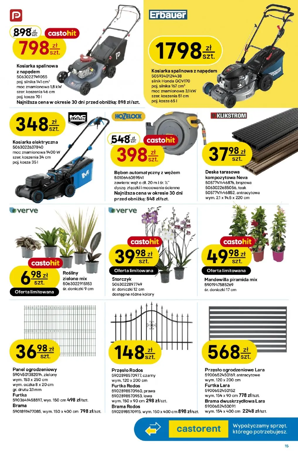 gazetka promocyjna castorama W teorii budowa - Strona 15