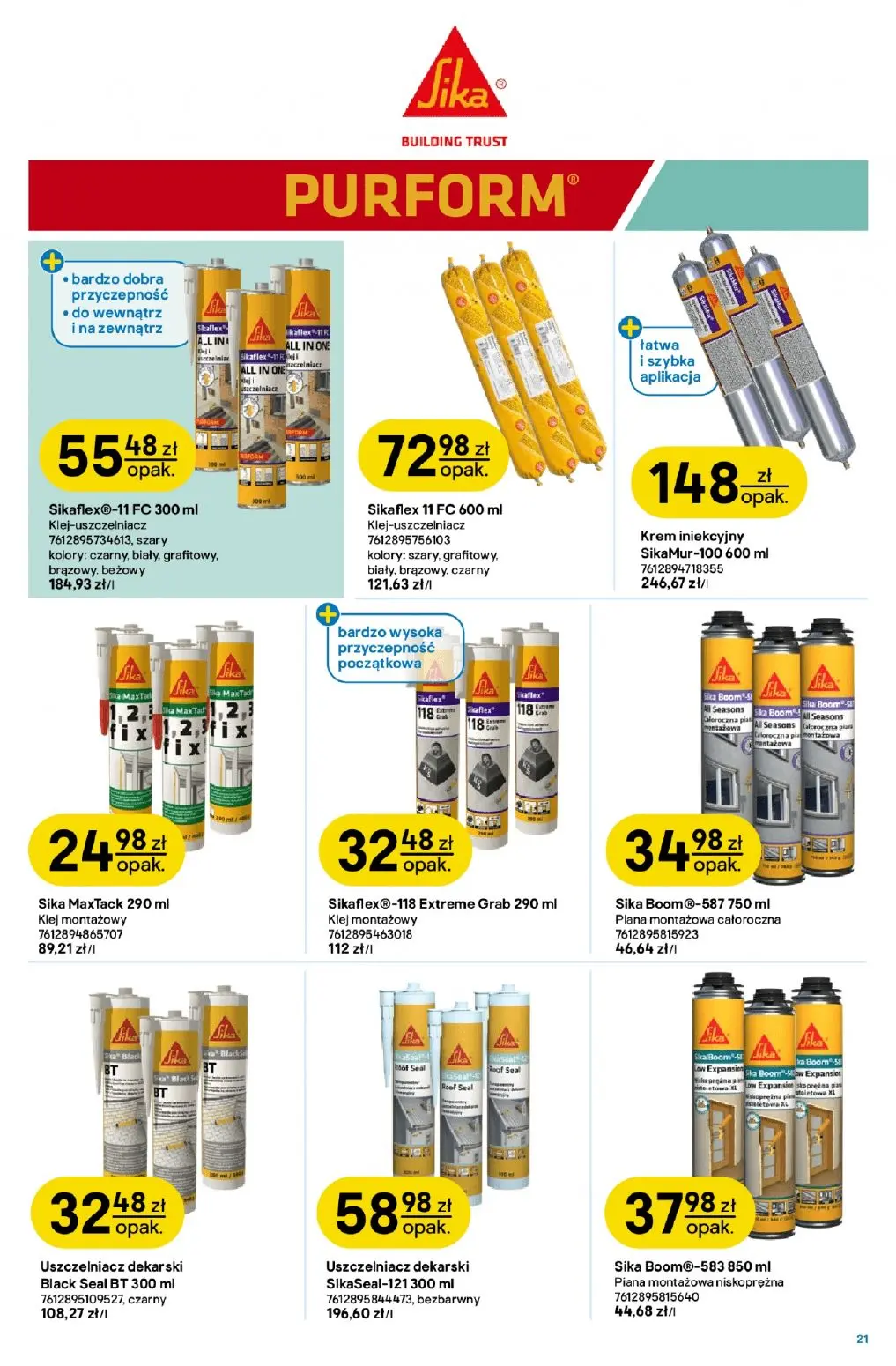 gazetka promocyjna castorama W teorii budowa - Strona 21