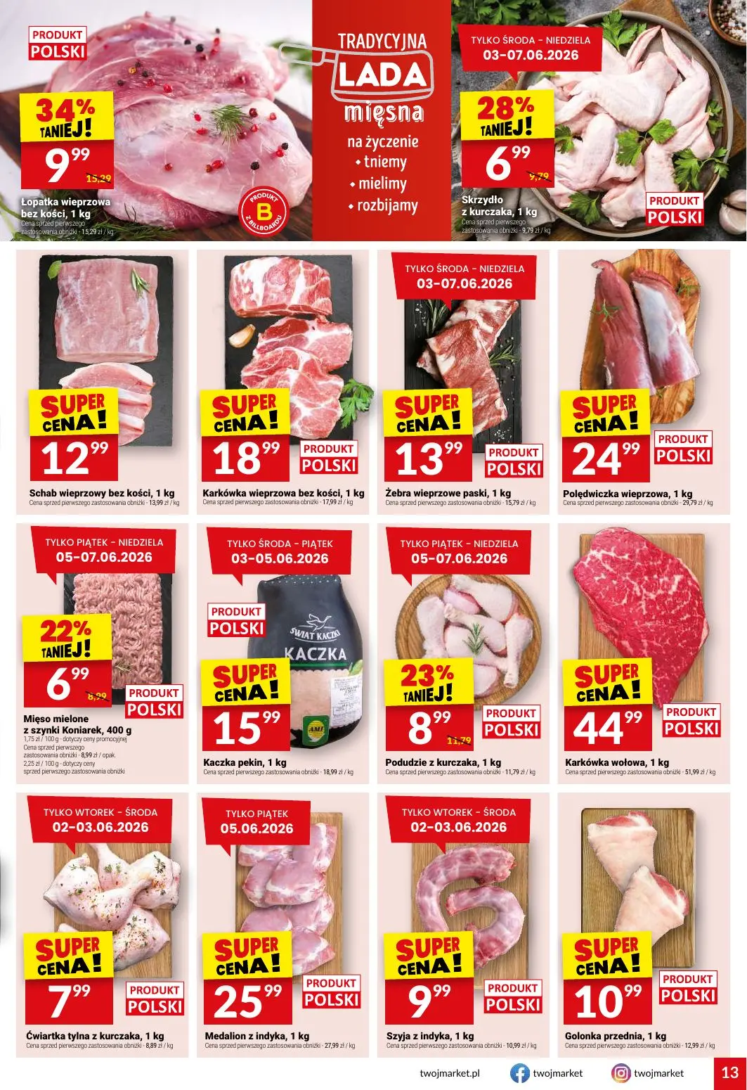 gazetka promocyjna Twój Market  - Strona 13