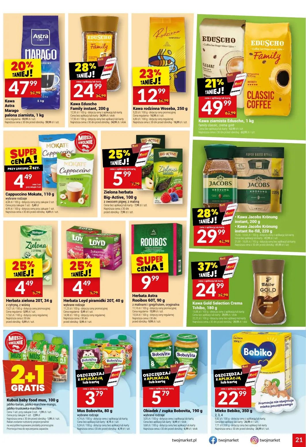 gazetka promocyjna Twój Market  - Strona 21