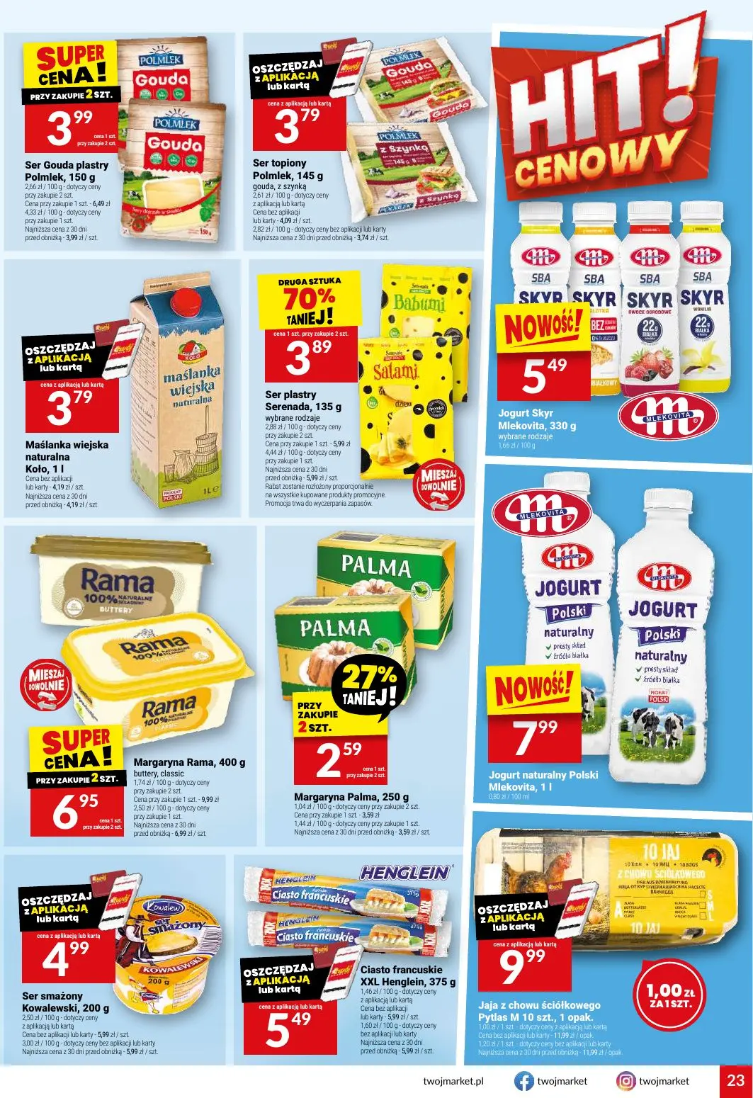 gazetka promocyjna Twój Market  - Strona 23