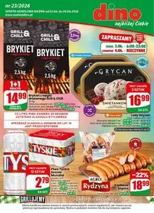 Gazetka promocyjna dino, ważna od 2026-06-03 do 2026-06-09.