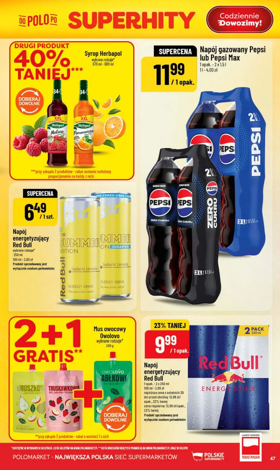 gazetka promocyjna POLOmarket Grille okazji - Dolnośląskie, Lubuskie - Strona 47