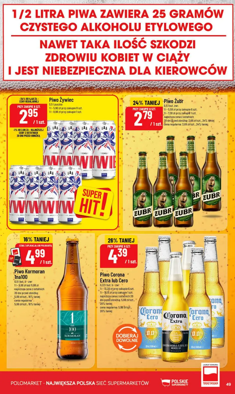 gazetka promocyjna POLOmarket Grille okazji - Dolnośląskie, Lubuskie - Strona 49